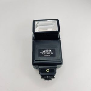 Sunpak Auto 422 D Thyristor CA-1D Speedlight Flash forCanon Hot Shoe Mount Japan